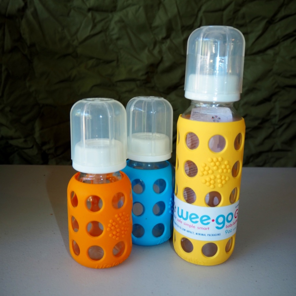 Lifefactory Glass Baby Bottles